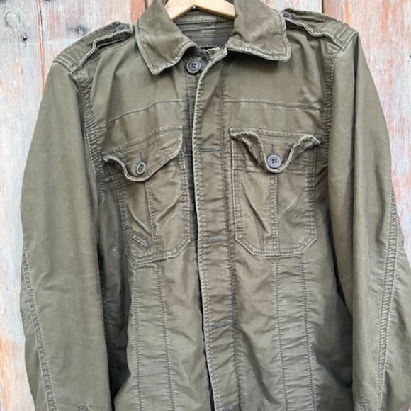 Abercrombie & Fitch Sentinel Jacket Military Green Vintage Size Mens M - Picture 10 of 10